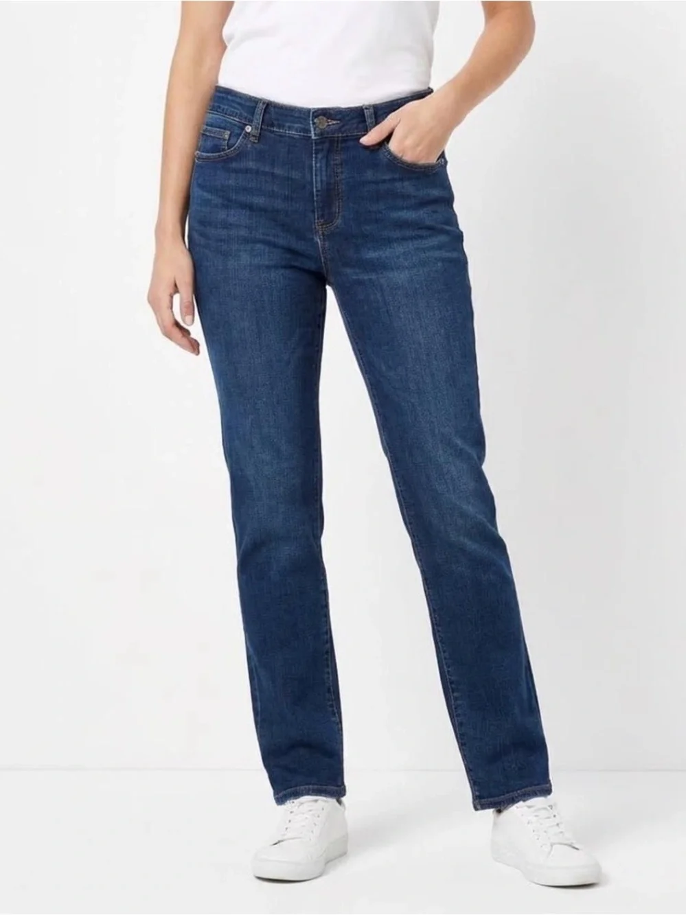 Lauren Ralph Lauren Mid Rise Straight Jeans